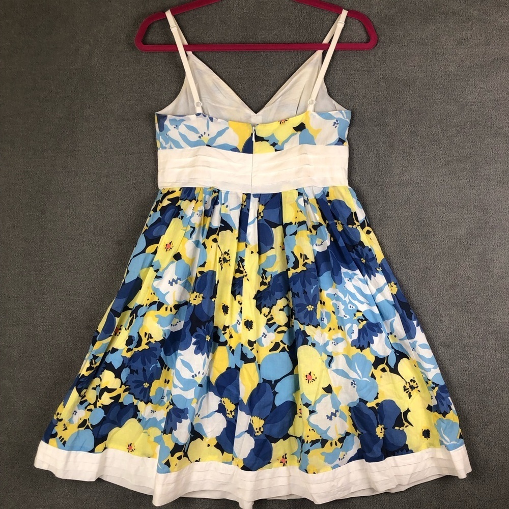 Guess floral retro sleeveless A-line dress size 5 - Picture 3 of 12
